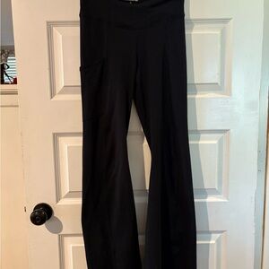 Abercrombie Kids Black Flared Bottoms